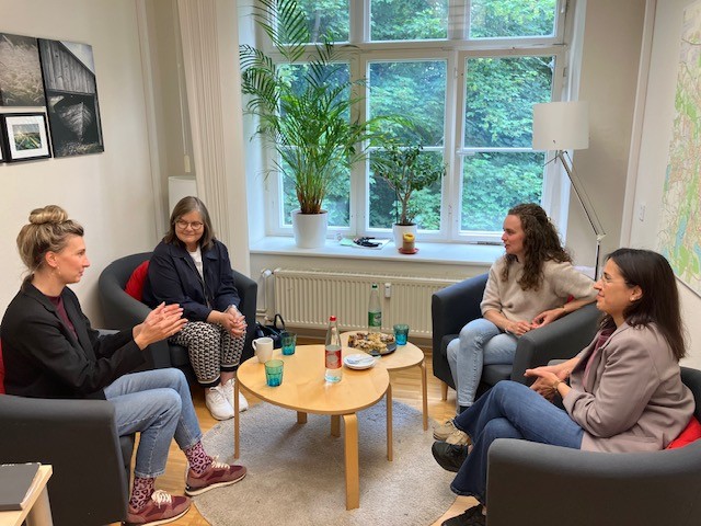 Nora Schönberg, Maria Loheide, Tina Kneist und Frishta Soßalla (v.l.)