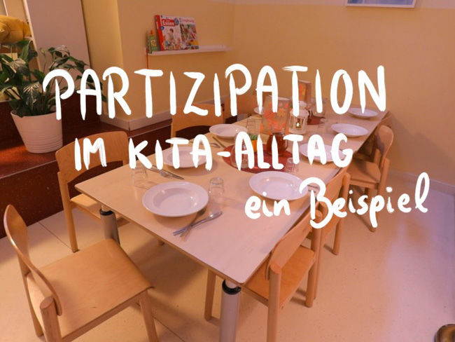 Stills aus dem Film "Partizipation im Kita-Alltag - ein Beispiel"von Julian van Dieken